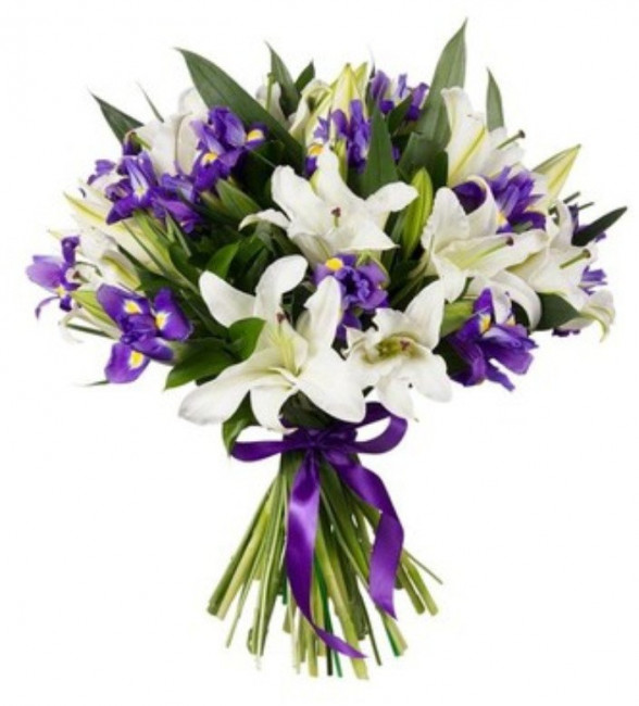 Букет цветов "Задумчивый"